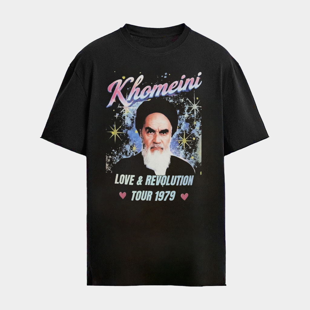 Ayatollah Khomeini Love And Revolution Tour 1979 Shirt Ruhollah Khomeini Merch Gifts