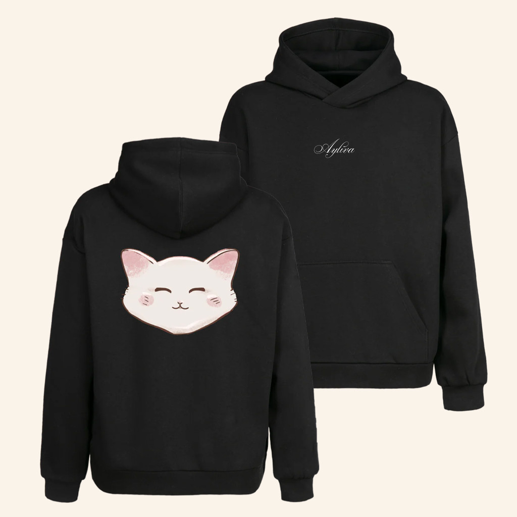 Ayliva Merch Cat Hoodie Ayliva Hoodie Best Gifts For Music Lovers
