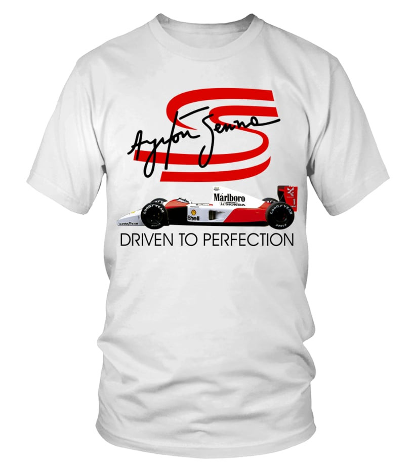 Ayrton Senna Shirt McLaren Team F1 T-Shirt Best Gifts For Basketball Lovers