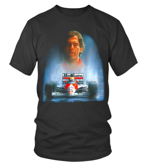 Ayrton Senna Shirt McLaren Team F1 T-Shirt Football Gifts For Men