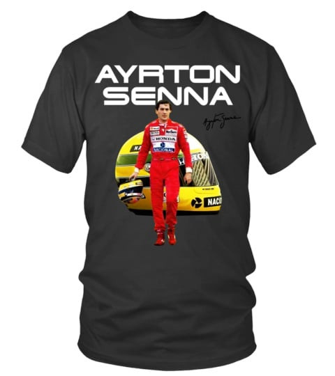 Ayrton Senna Shirt McLaren Team F1 T-Shirt Football Related Gifts For Him