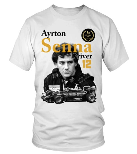 Ayrton Senna Shirt McLaren Team F1 T-Shirt Presents For Basketball Fans