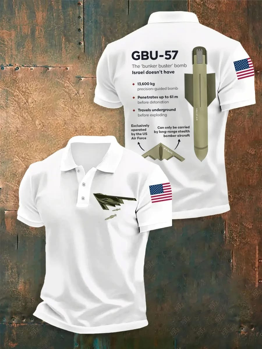 B-2 Spirit Polo Shirt Patriotic Gifts For Husband