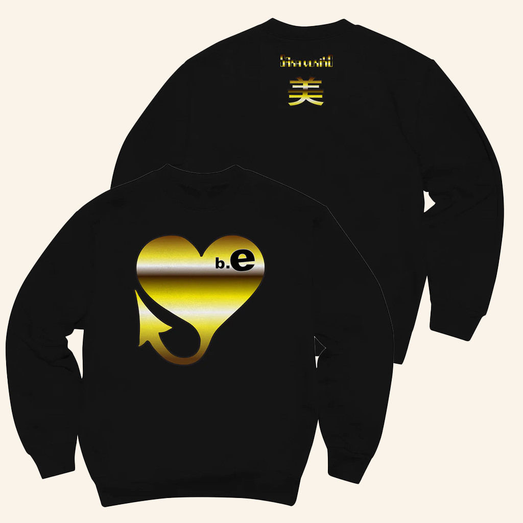 B Eautiful Merch B Eautiful X Sara Yukiko BE Bad Sweatshirt Birthday Ideas For Besties
