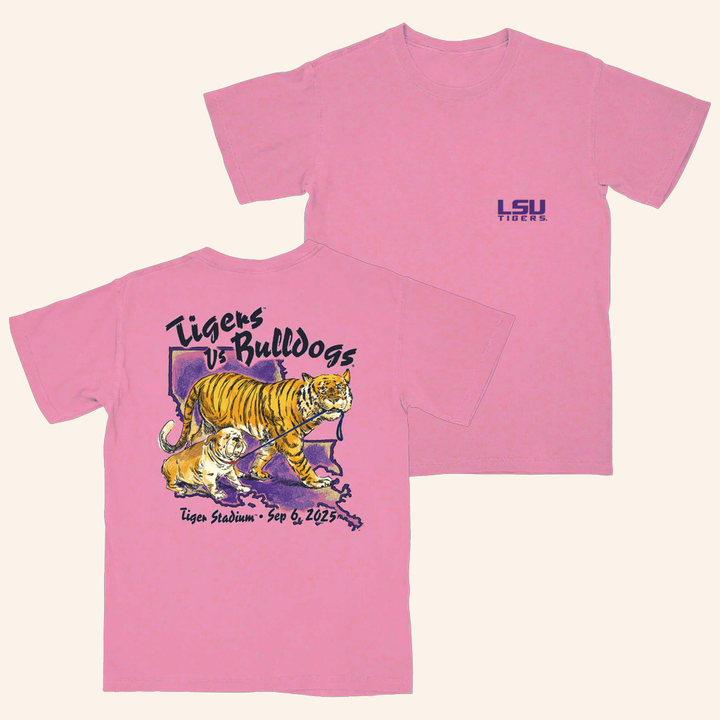 B-Unlimited Merch LSU Vs LA Tech Game Day 2025 Shirt Best Football Gifts B-Unlimited Merch LSU Vs LA Tech Game Day 2025 Shirt Best Football Gifts