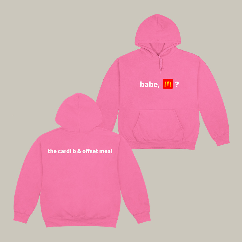 Babe Mc Donald Hoodie The Cardi B And Offset Meal Apparel Present For Mother