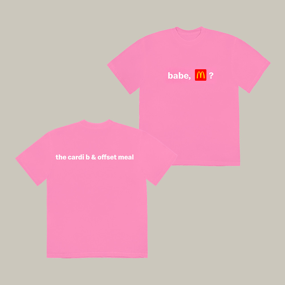 Babe Mc Donald The Cardi B And Offset Meal T-Shirt Cardi B Lover Shirt Gift For Him