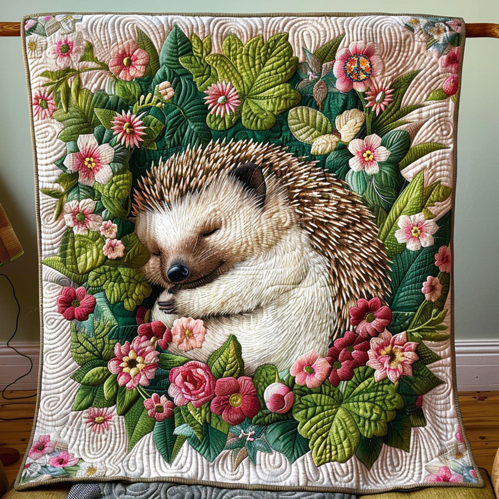 Baby Hedgehod Holiday Christmas Quilt Blanket Christmas Ideas For Girlfriend