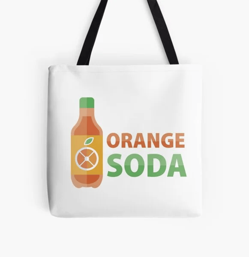 Baby Keem Orange Soda Song Title Tote Bag The Melodic Blue Album Merch Gifts For Music Fans