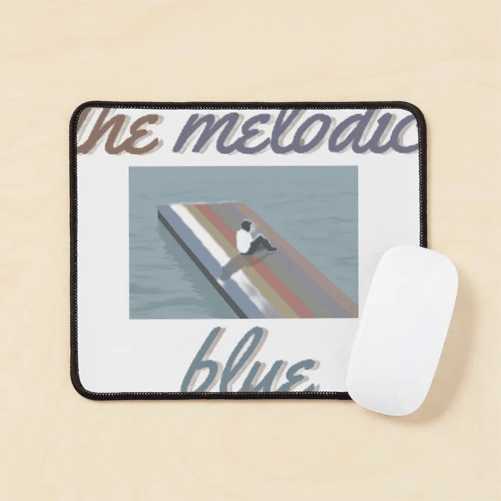 Baby Keem The Melodic Blue Album Mouse Pad Hip Hop Album Graphic Merch Gift Ideas