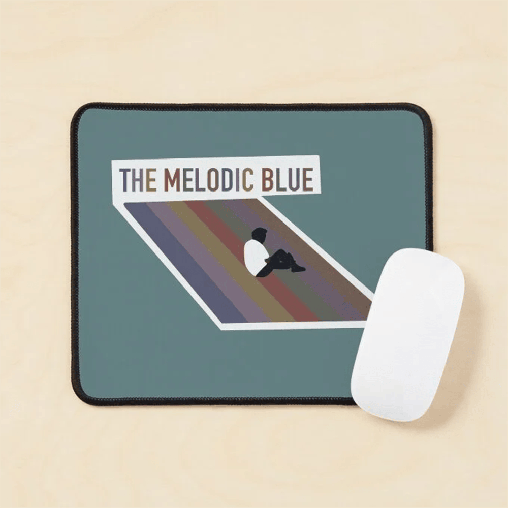 Baby Keem The Melodic Blue Album Title Mouse Pad Baby Keem Merch Rap Music Fan Gifts