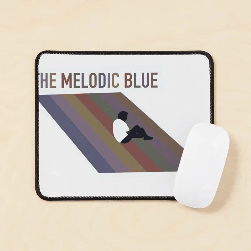 Baby Keem The Melodic Blue Mouse Pad Baby Keem Album Cover Graphic Merch Rap Music Fan Gifts