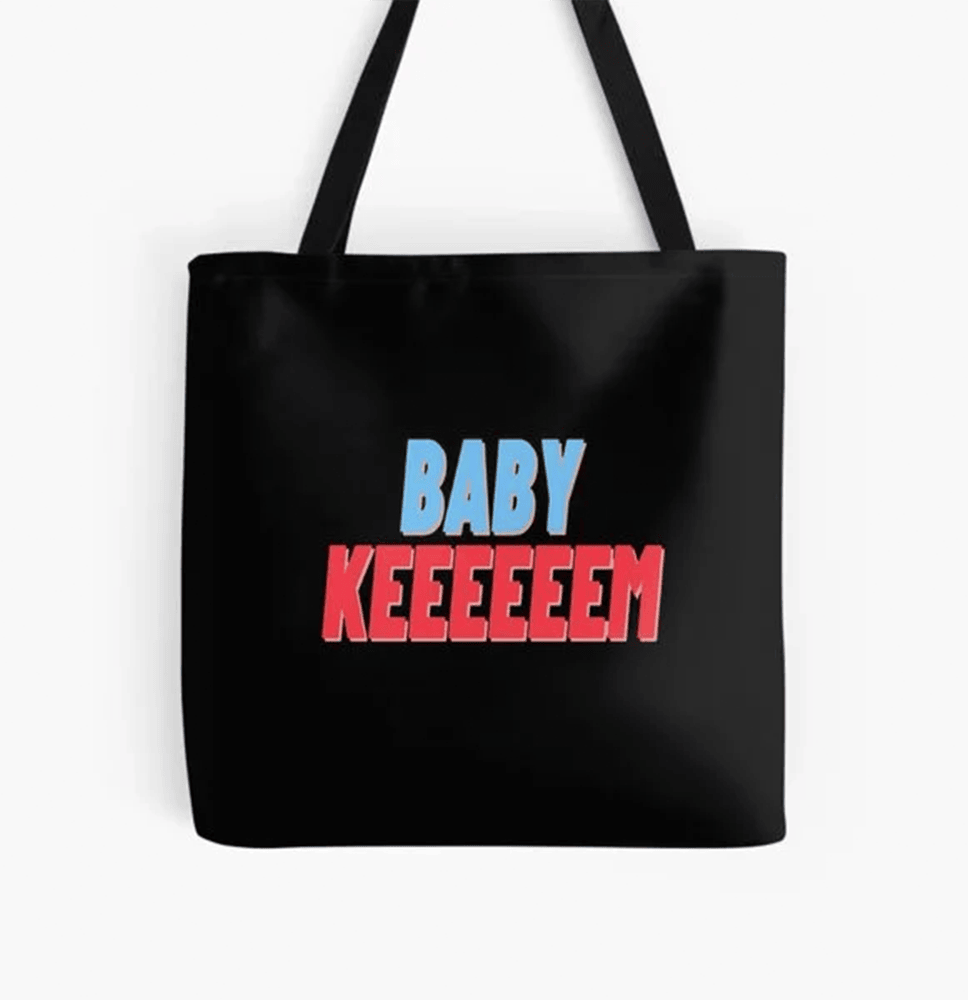 Baby Keem The Melodic Blue Rainbow Pier Tote Bag Baby Keem Merch Gifts For Music Lovers
