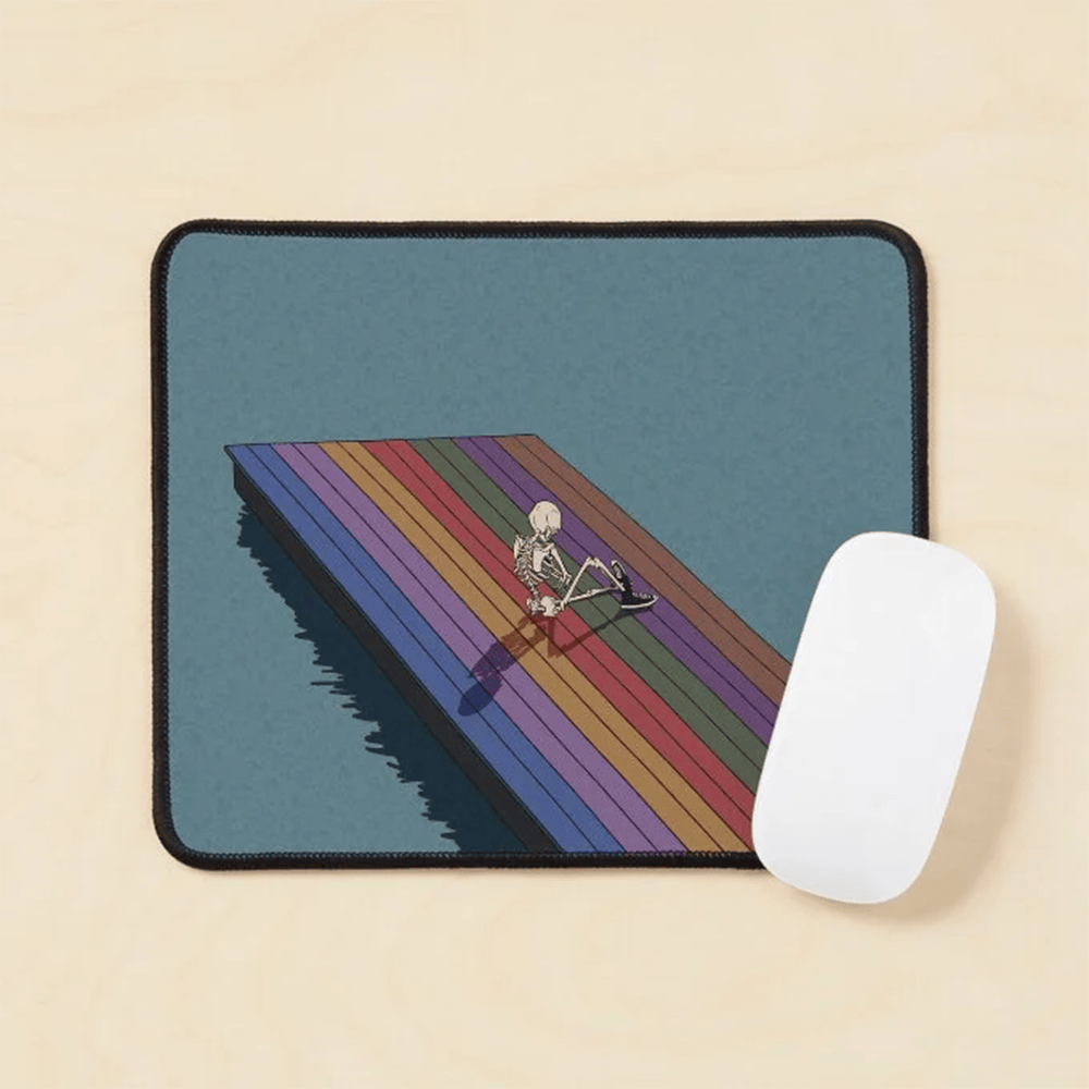 Baby Keem The Melodic Blue Skeleton Mouse Pad Album Cover Graphic Merch Baby Keem Fan Gifts