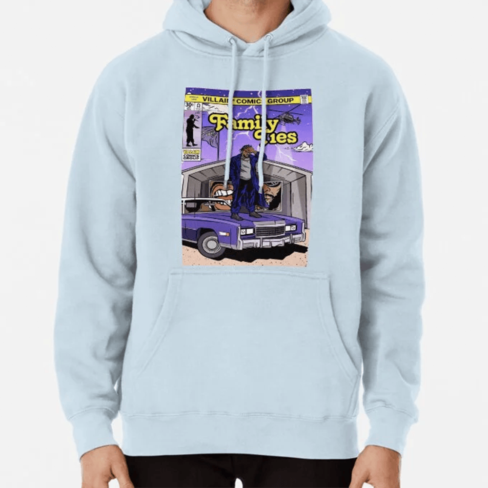 Baby Keem x Kendrick Lamar Collaboration Logo Hoodie Baby Keem Apparel Music Lover Gift