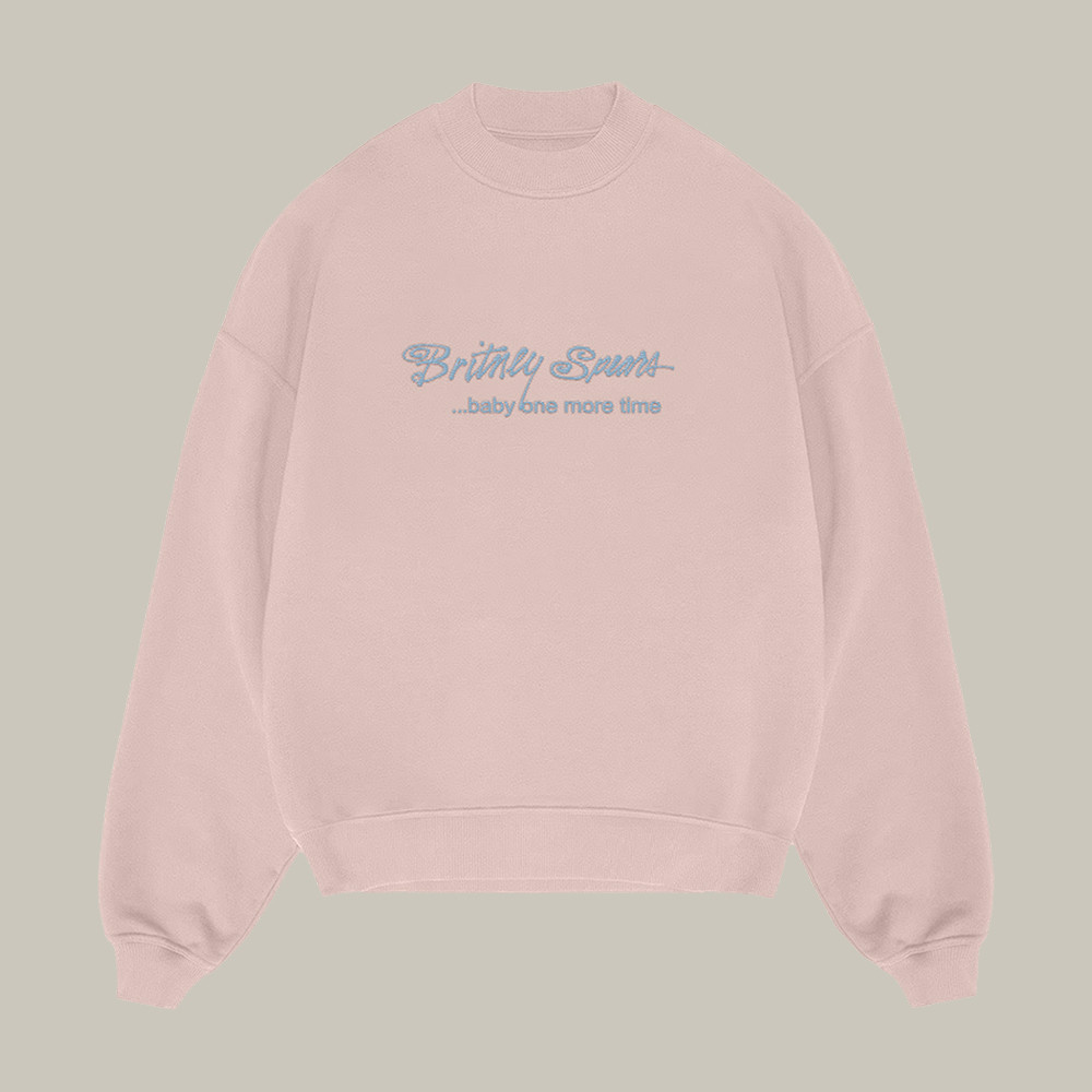 Baby One More Time Britney Spears Sweatshirt Britney Spears Clothing Pop Music Lover Gift