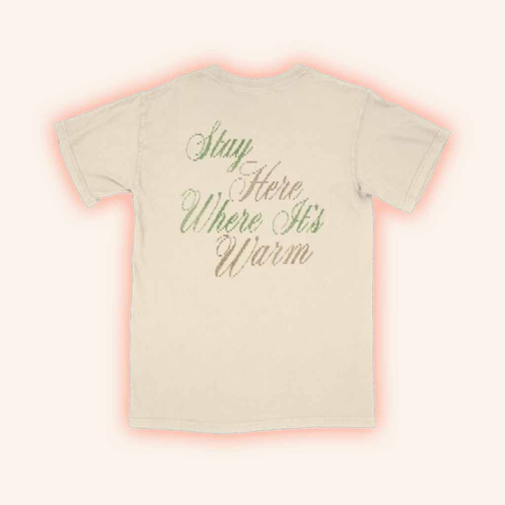 Babygirl Merch Stay Here Where It's Warm T-Shirt Xmas Presents For Her Babygirl Merch Stay Here Where It's Warm T-Shirt Xmas Presents For Her