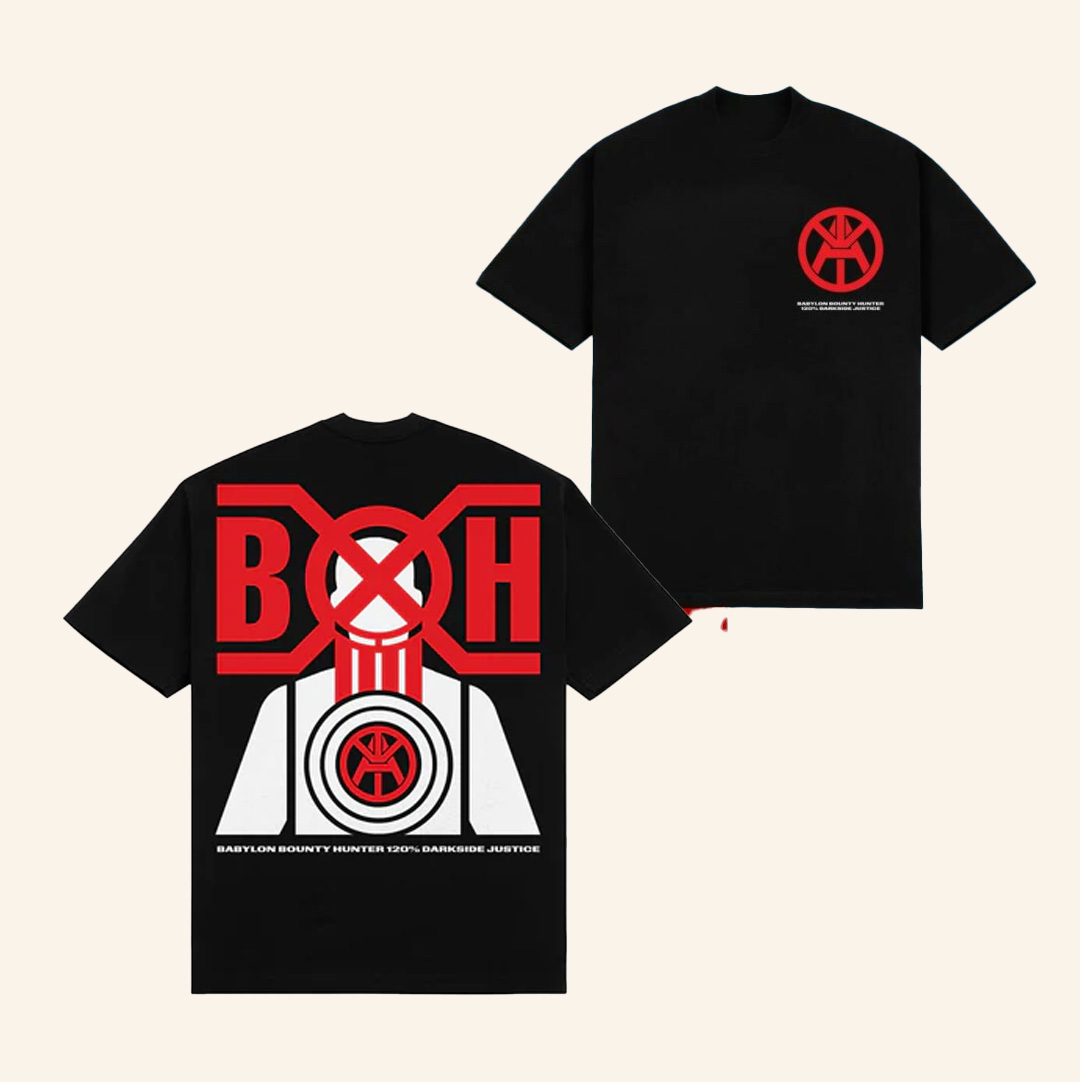 Babylon Merch Babylon X Bounty Hunter Justice Shirt Christmas Present Ideas For Friends Babylon Merch Babylon X Bounty Hunter Justice Shirt Christmas Present Ideas For Friends