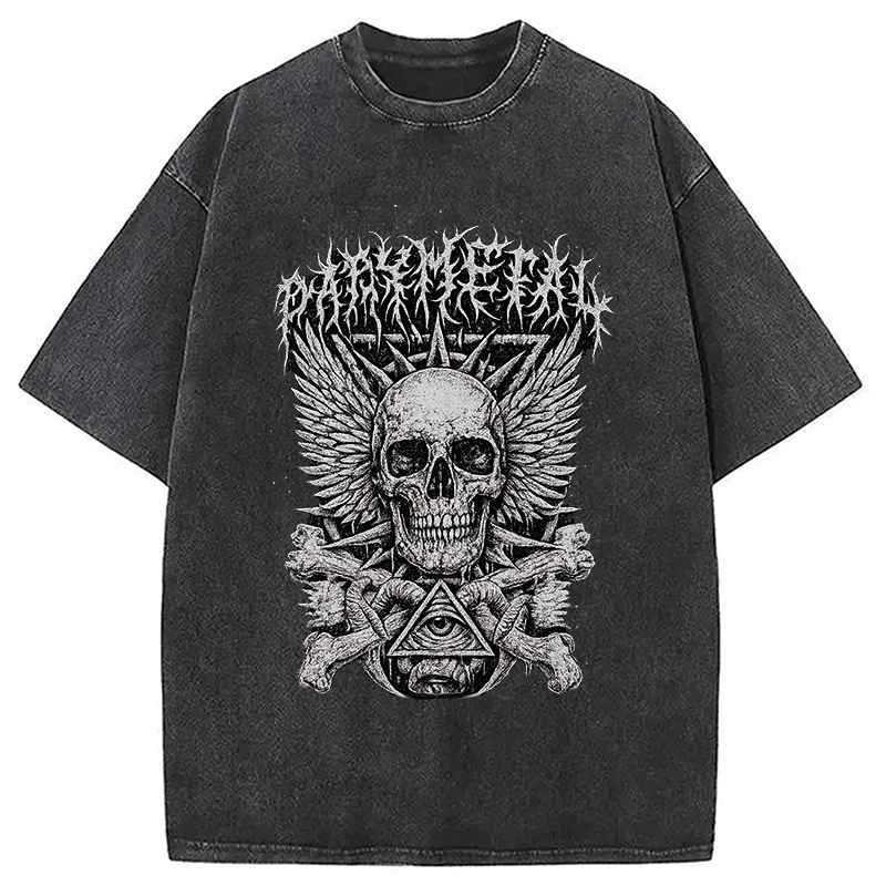 BABYMETAL Crossbone Washed T-Shirt Everyday Comfort Graphic Shirt Gifts For Him BABYMETAL Crossbone Washed T-Shirt Everyday Comfort Graphic Shirt Gifts For Him