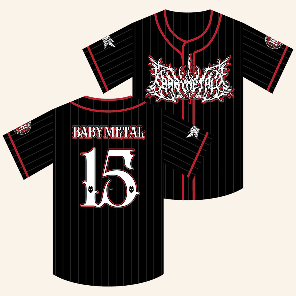 Babymetal Merch Babymetal 15 Baseball Jersey Gift Ideas For Music Lovers