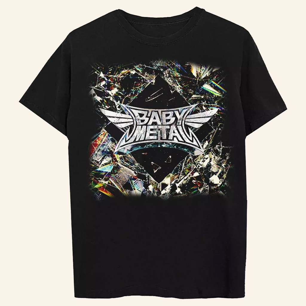 Babymetal Merch Metal Forth Album Cover T-Shirt Gifts For Music Lovers