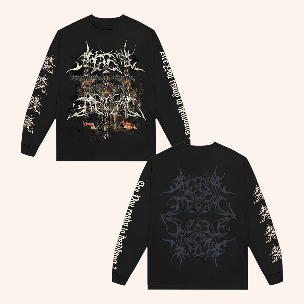 BABYMETAL Merch Trial Of The Foxes Long Sleeve Shirt Christmas Gift Ideas For Fans BABYMETAL Merch Trial Of The Foxes Long Sleeve Shirt Christmas Gift Ideas For Fans