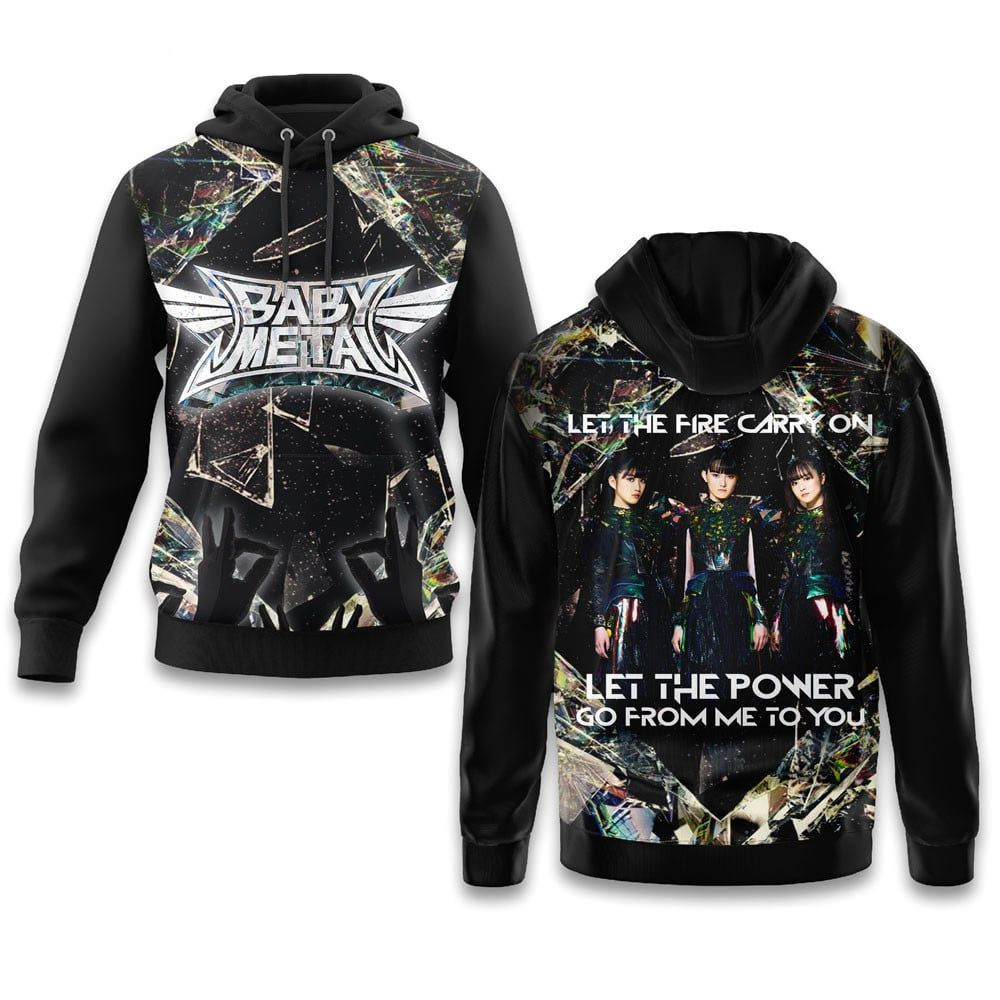 BABYMETAL Metal Forth Hoodie BABYMETAL Merch Gifts For Band Fans