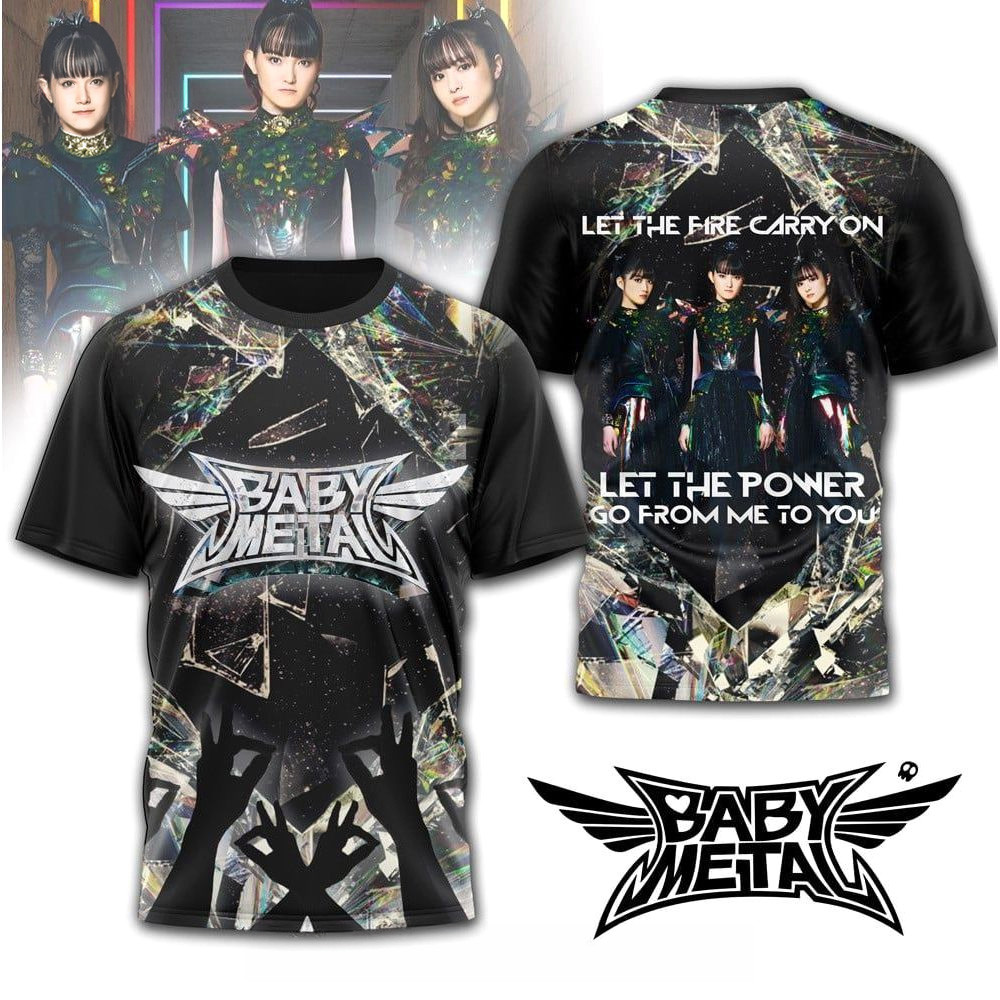BABYMETAL Metal Forth T-Shirt BABYMETAL Merch Gifts For Band Fans