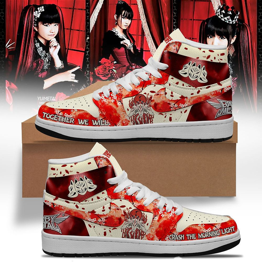 Babymetal Ratatata 2025 Together We Will Air Jordan Sneakers Best Gift For Music Fans