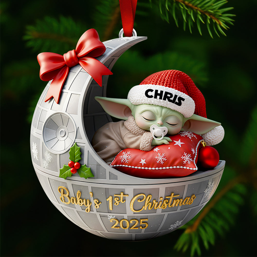 Baby's 1st Ornament Personalized Christmas Gifts - Fun Holiday Ornament Gift