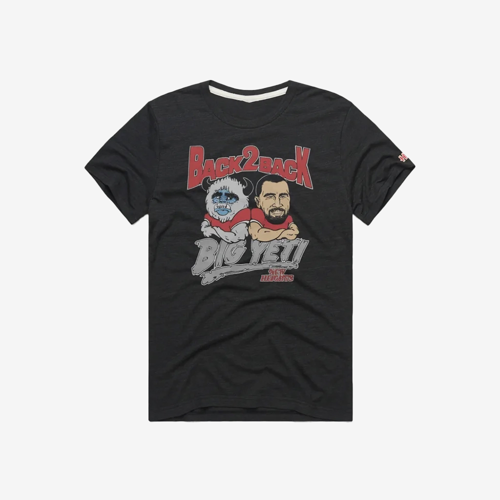 Back 2 Back Big Yeti New Heights V-Neck Shirt New Heights Clothes Gift For Teens