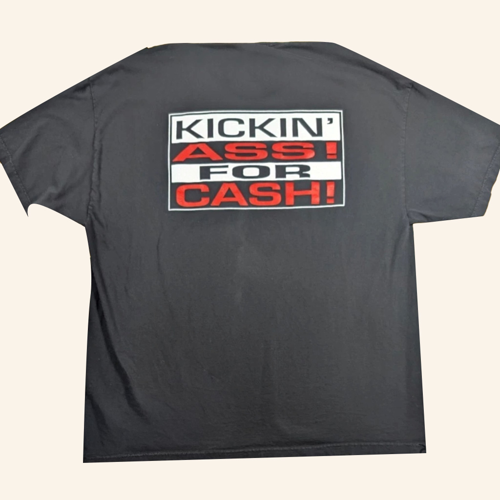 Back In Business Kickin Ass For Cash WWE Apa Protection T-Shirt Gifts For Dad Back In Business Kickin Ass For Cash WWE Apa Protection T-Shirt Gifts For Dad