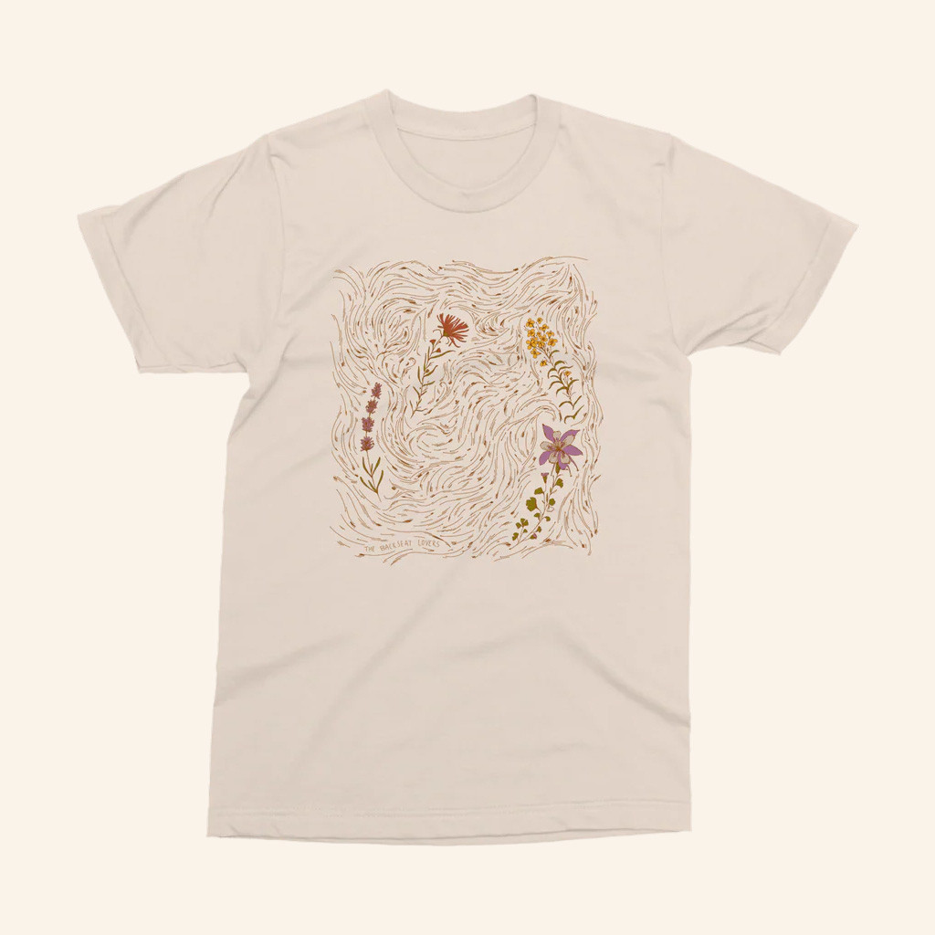 Backseat Lovers Merch Floral T-Shirt Christmas Gift Ideas