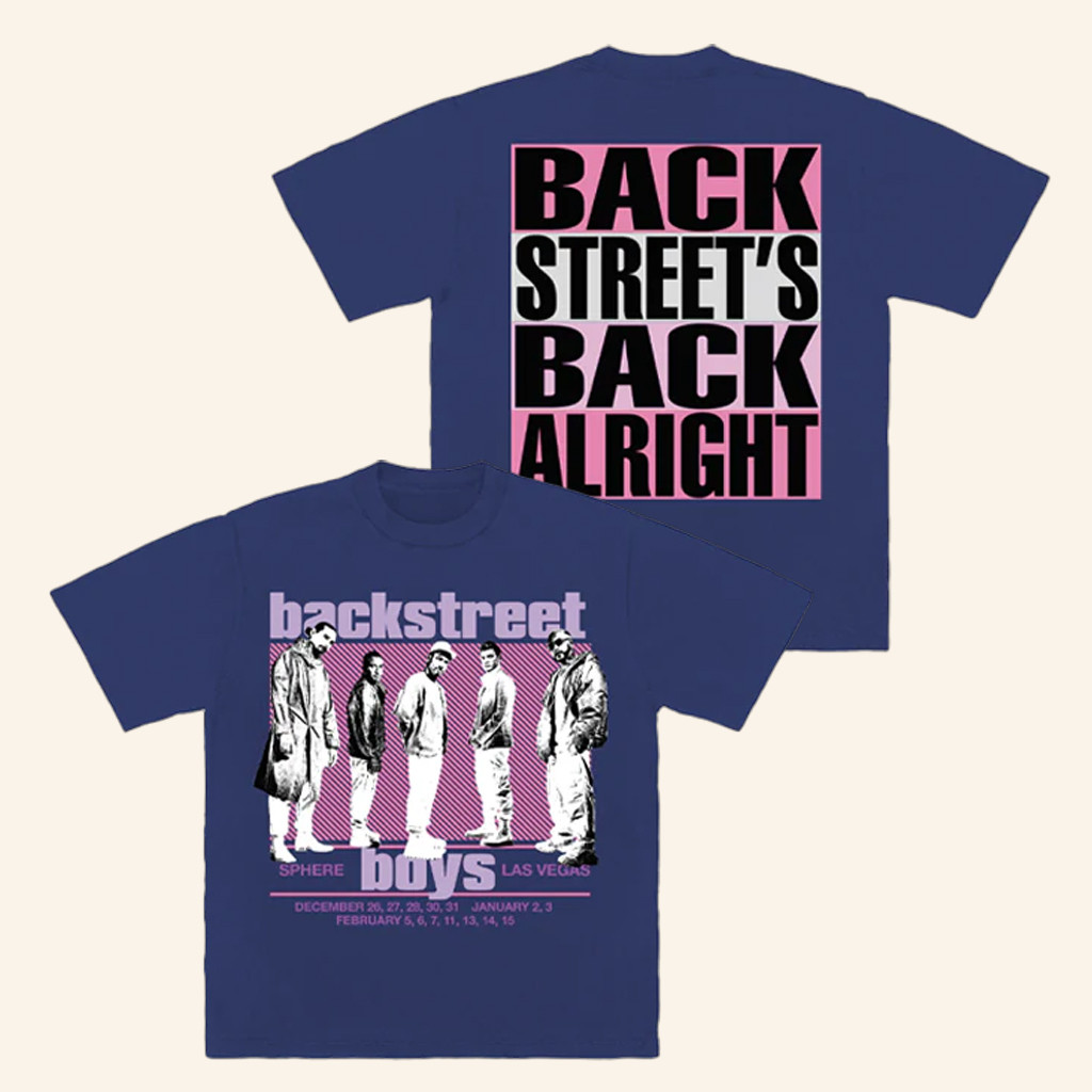 Backstreet Boys Merch Backstreet's Back Into The Millennium T-Shirt Gifts For Brother