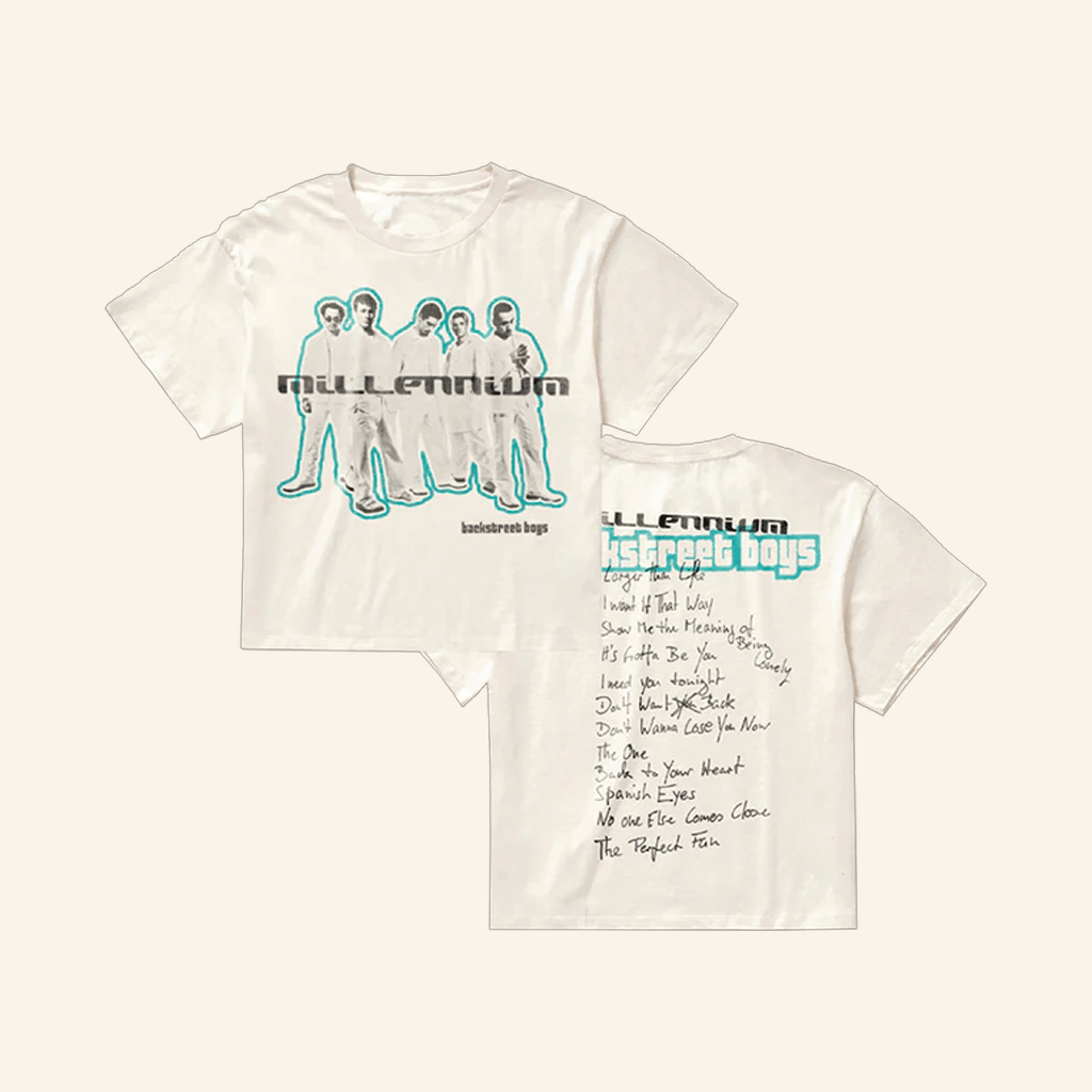 Backstreet Boys Merch Millennium Tracklist T-Shirt Gifts For Wife
