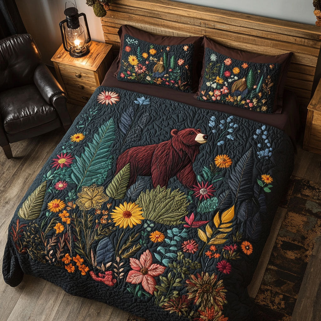 Backwoods Comfort Quilted Bedding Set Best Comforter Sets Gift Ideas For Wildlife Lovers