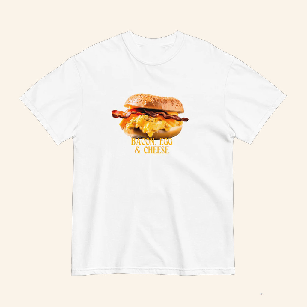 Bacon Egg And Cheese T-Shirt Breakfast Sandwich Hamburger Shirt Gifts For Boyfriend Bacon Egg And Cheese T-Shirt Breakfast Sandwich Hamburger Shirt Gifts For Boyfriend