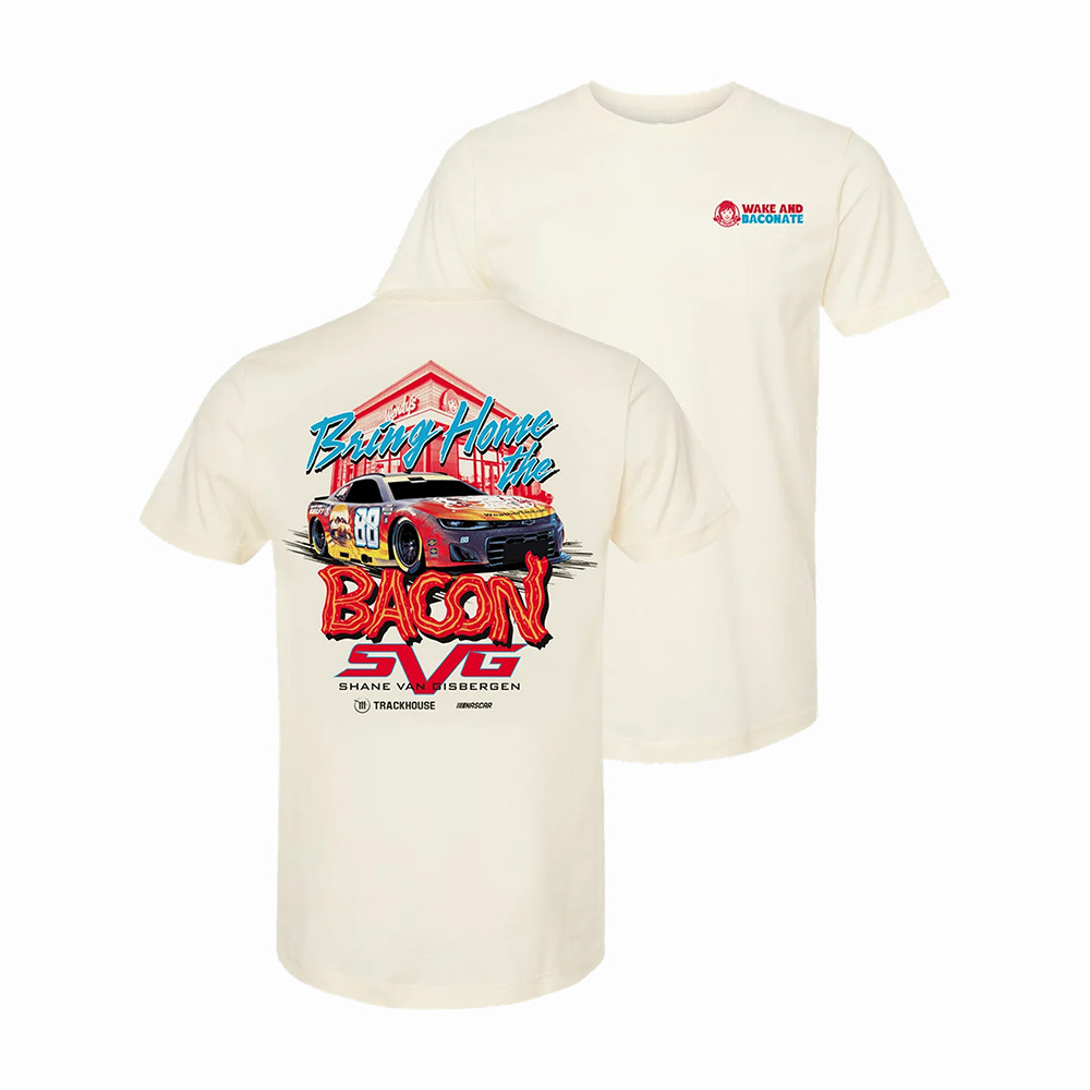 Baconator Shane Van Gisbergen T-Shirt SVG Racing Merch Best Gift For Fans