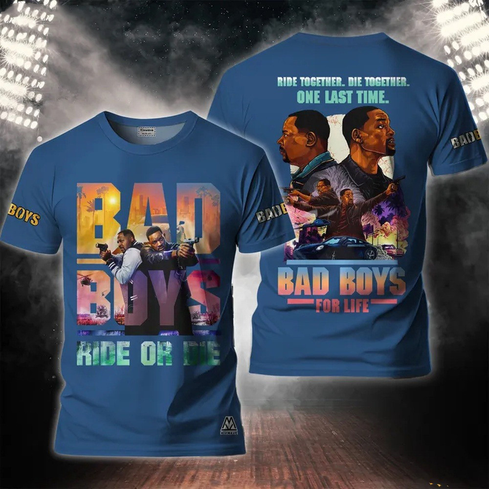 Bad Boys Hide Or Die T-Shirt Movies Fans Gifts