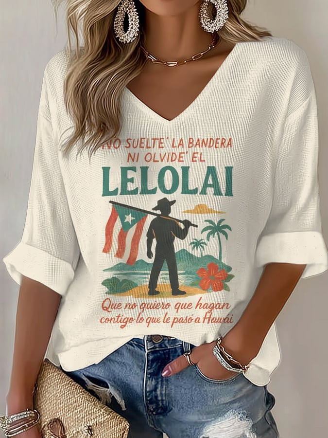 Bad Bunny 2026 Tour Merch Dtmf Album V-Neck Long Sleeve Bad Bunny Gifts For Music Fans