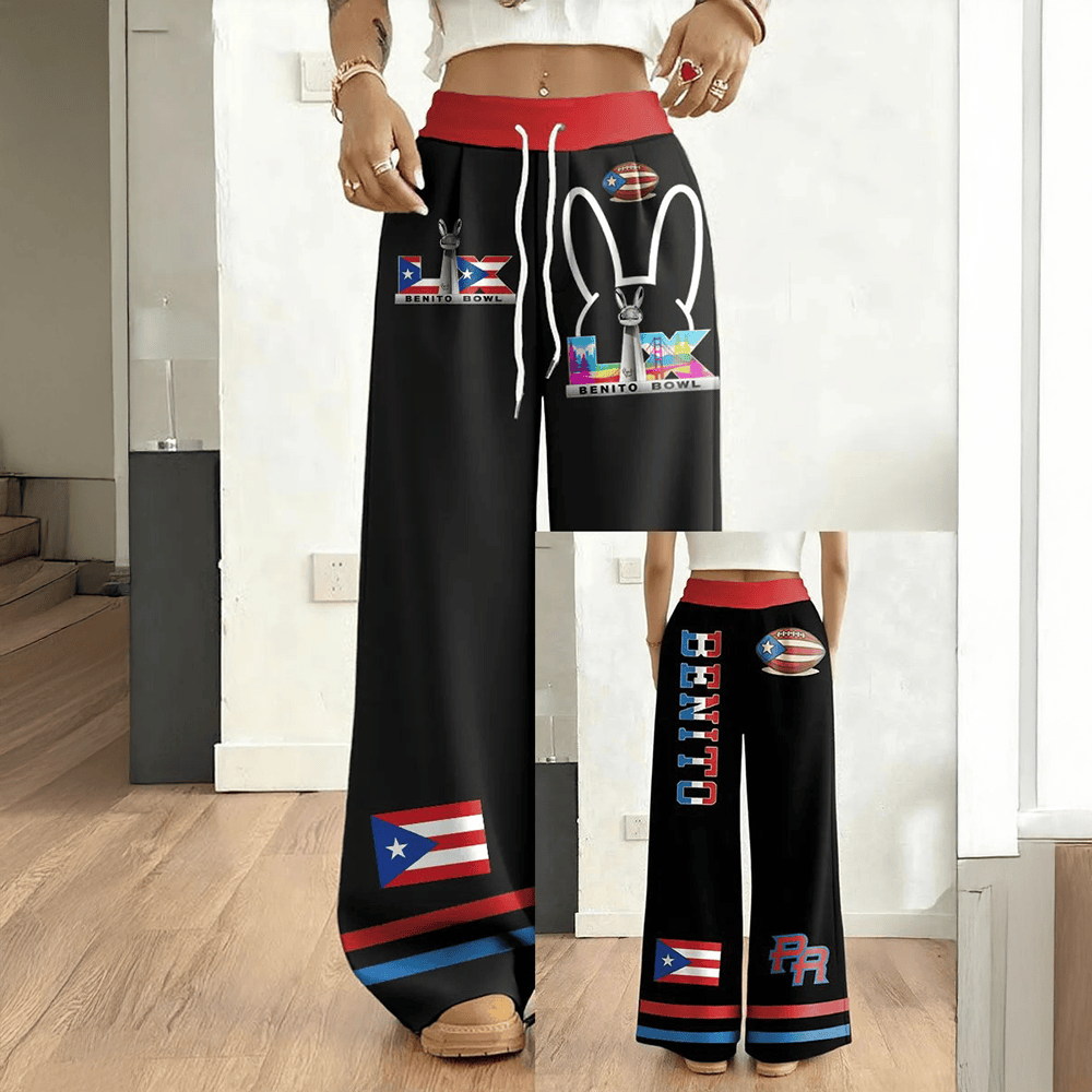 Bad Bunny Benito Bowl LX Sweatpants Bad Bunny Halftime Show Clothing