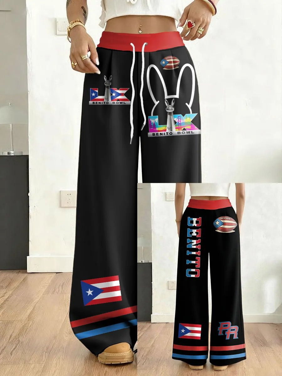 Bad Bunny Concert Merch Benito Bowl LX Sweatpants Sister Present Ideas