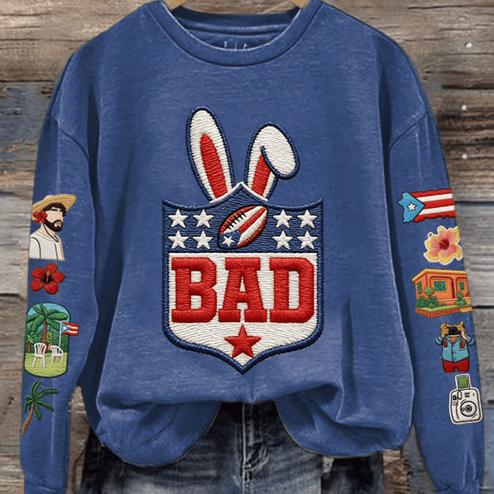 Bad Bunny Frog Benito Bowl Sweatshirt Bad Bunny Halftime Show Clothing Football Gifts