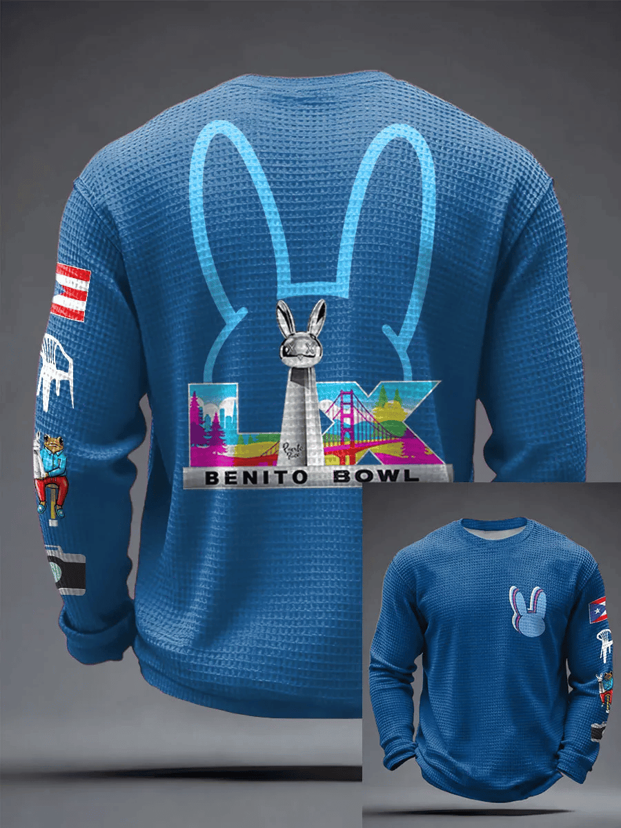 Bad Bunny Frog Merchandise Long Sleeve Shirt Bad Bunny Clothing Line Gift Ideas