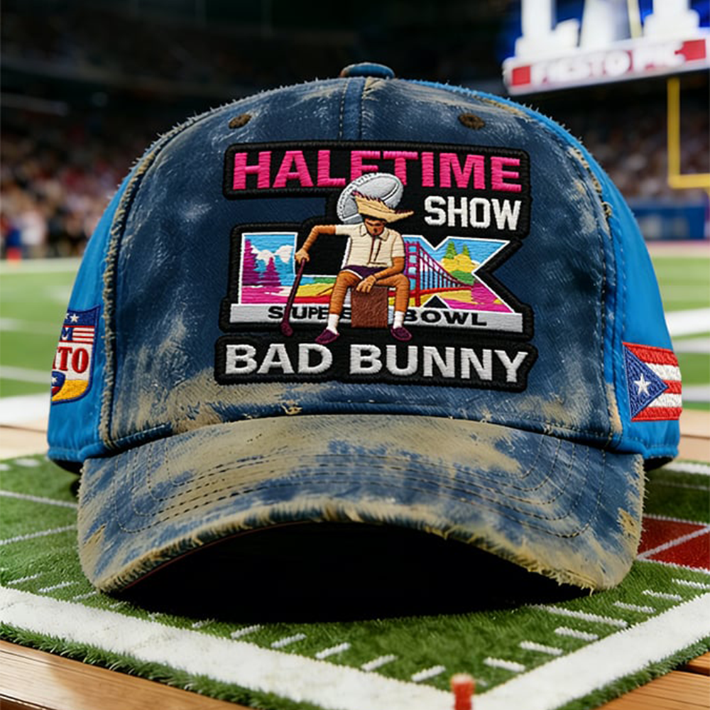 Bad Bunny Half Time Show Vintage Hat Benito Bowl Cap Unique Gift For Men