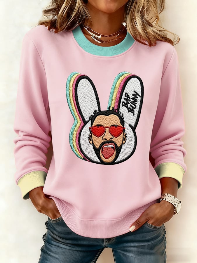 Bad Bunny Halftime Show Merch Bad Bunny Sweatshirt Cute Gifts For Girlfriend