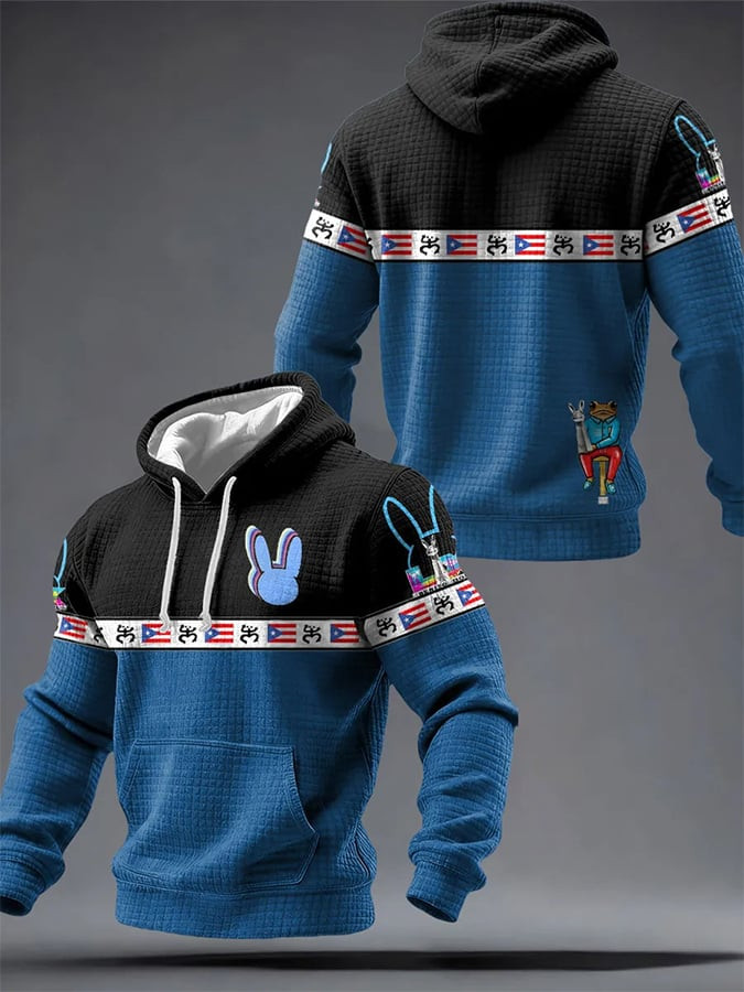 Bad Bunny Halftime Show Merch Puerto Rico Taino Art Hoodie Football Player Gifts Ideas