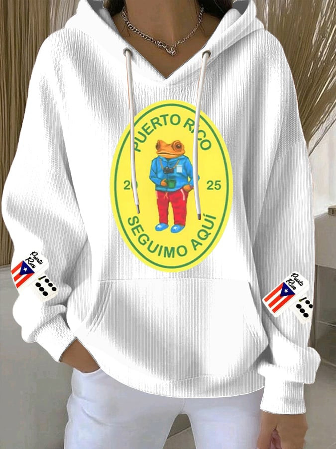 Bad Bunny Halftime Show Merch Seguimo Aqui Hoodie Frog Apparel Fan Gifts