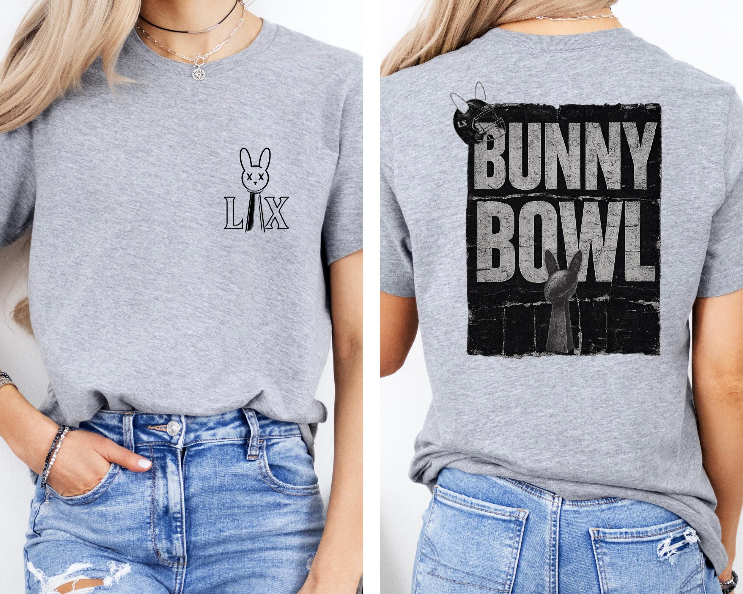 Bad Bunny Merch Bad Bunny Halftime Tee Super Bowl Apparel Cool Gifts For Family