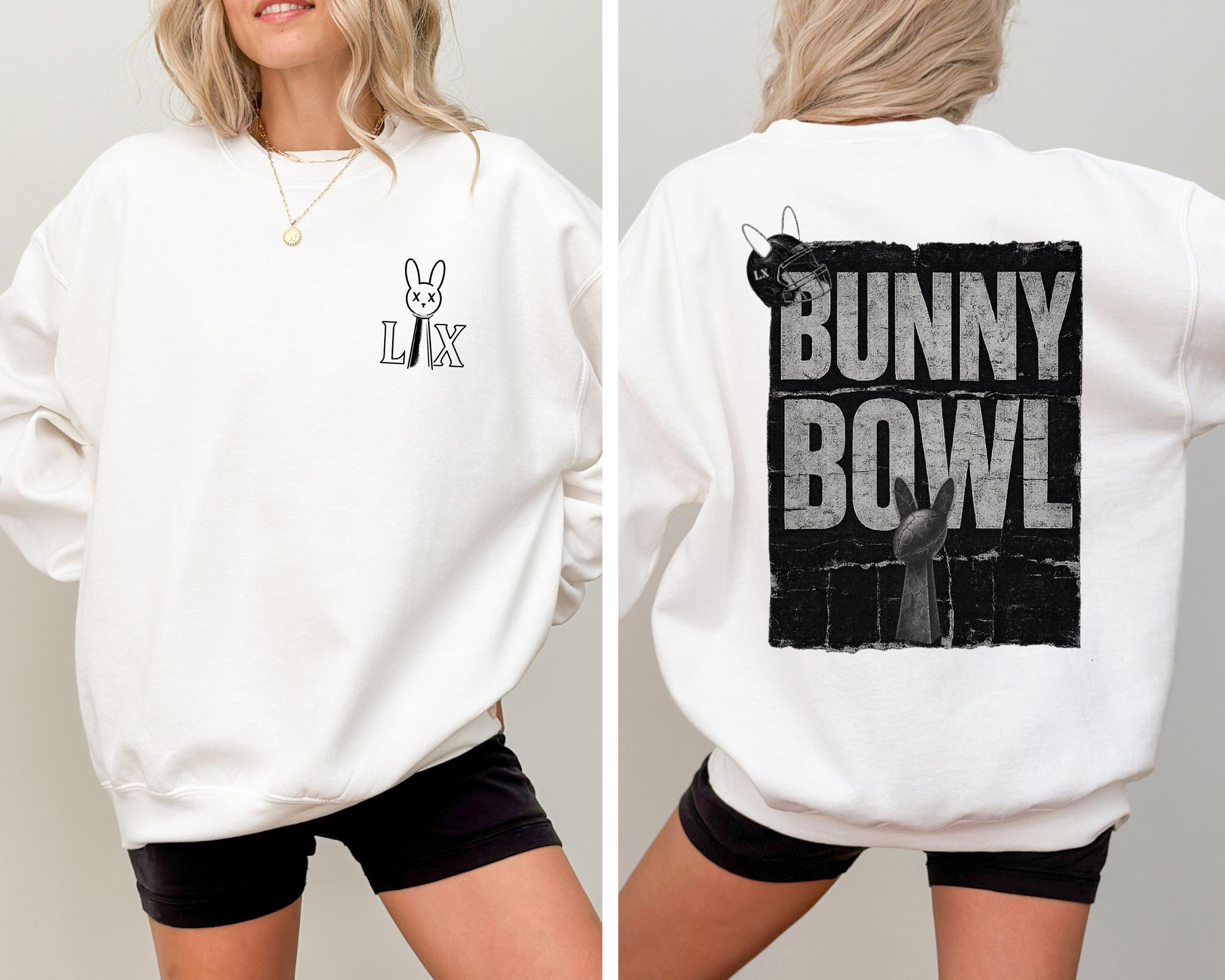 Bad Bunny Merch Benito Bowl LX Sweatshirt Bad Bunny Show Sweatshirt Gifts For Women